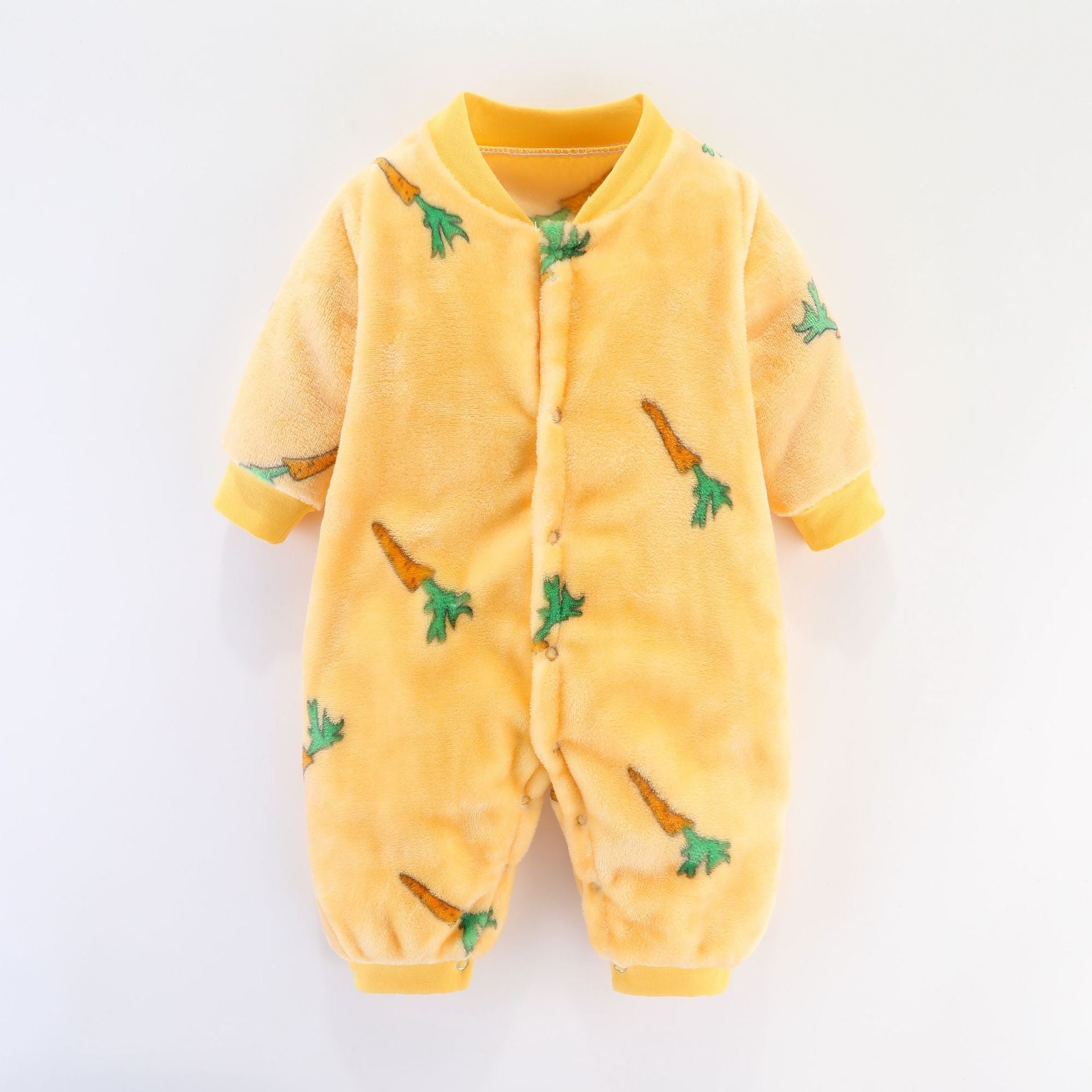 Baby clothes spring and autumn models male and female baby romper 0-1-2 years old baby jumpsuit newborn home crawling clothing