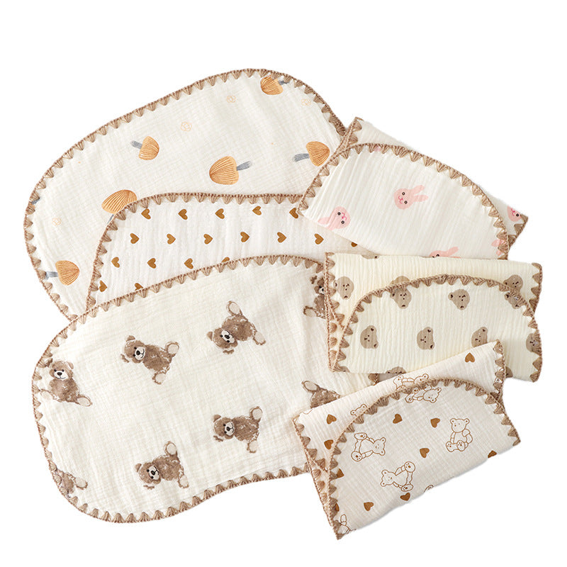Baby pillow cloud pillow summer breathable newborn 0 to 6 months and above 1 year old baby shaping pillow four seasons