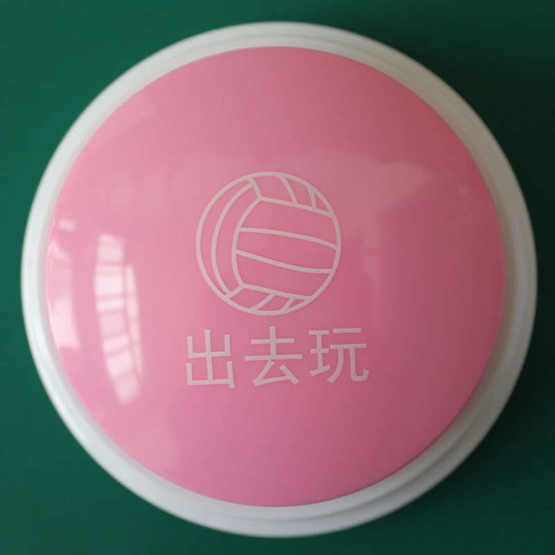 Pet communication button Dog sound box training Talking toy recording sounder Squeeze box voice