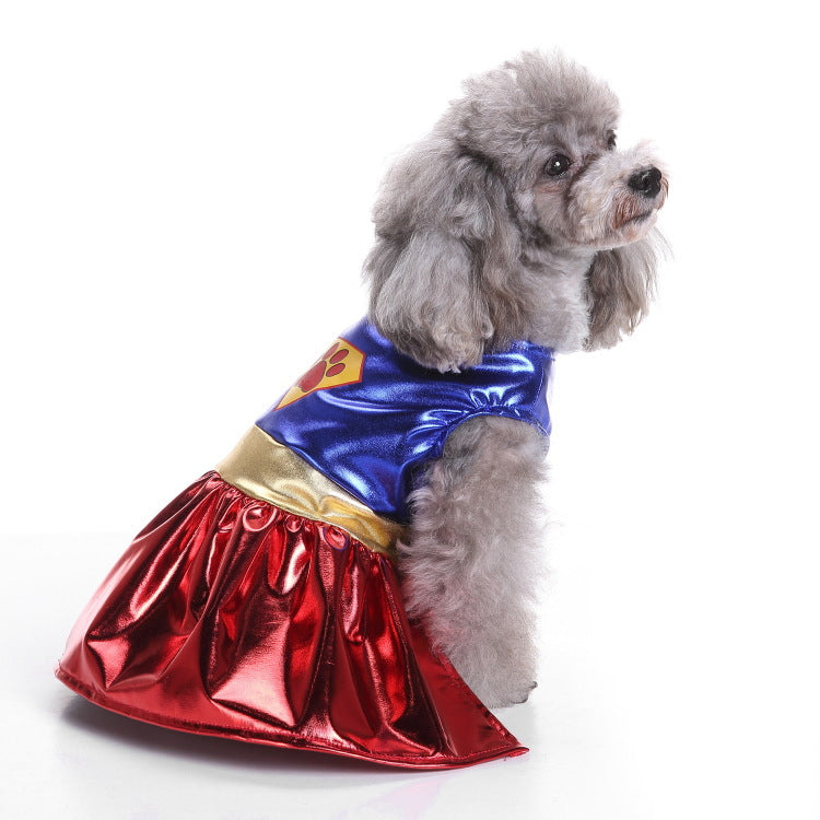 Popular dog Halloween costume funny costume holiday celebration high-strength Velcro anti-wrinkle pet clothing