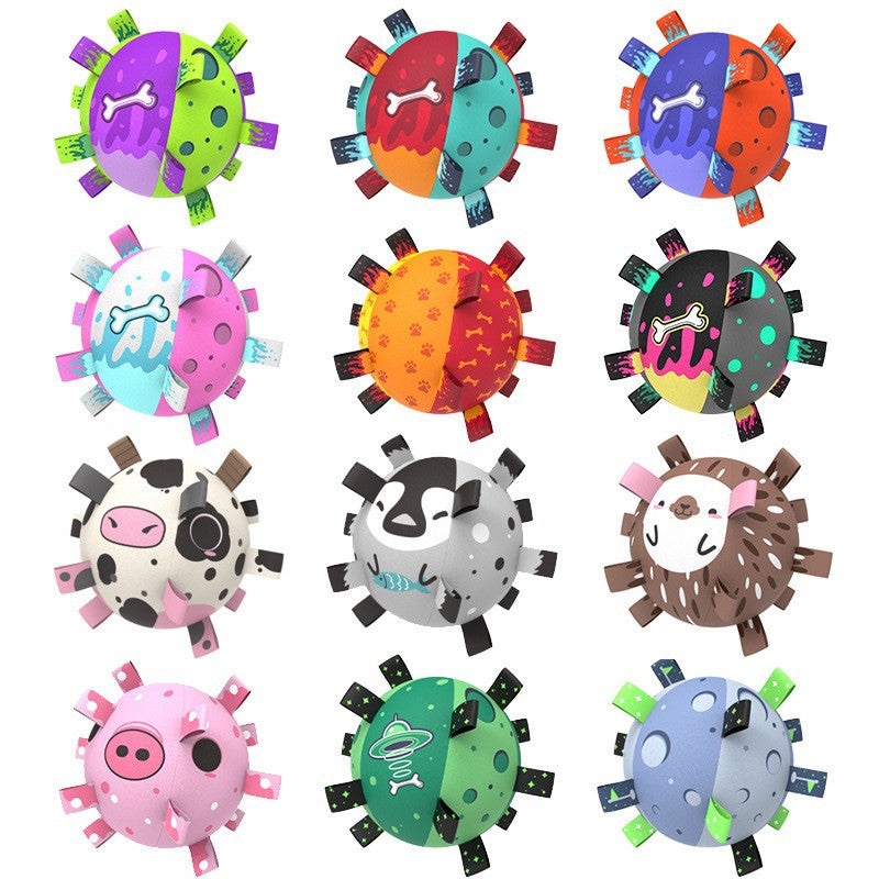 Amazon hot pet toys dog tour football puppy toy ball training pet ball supplies wholesale