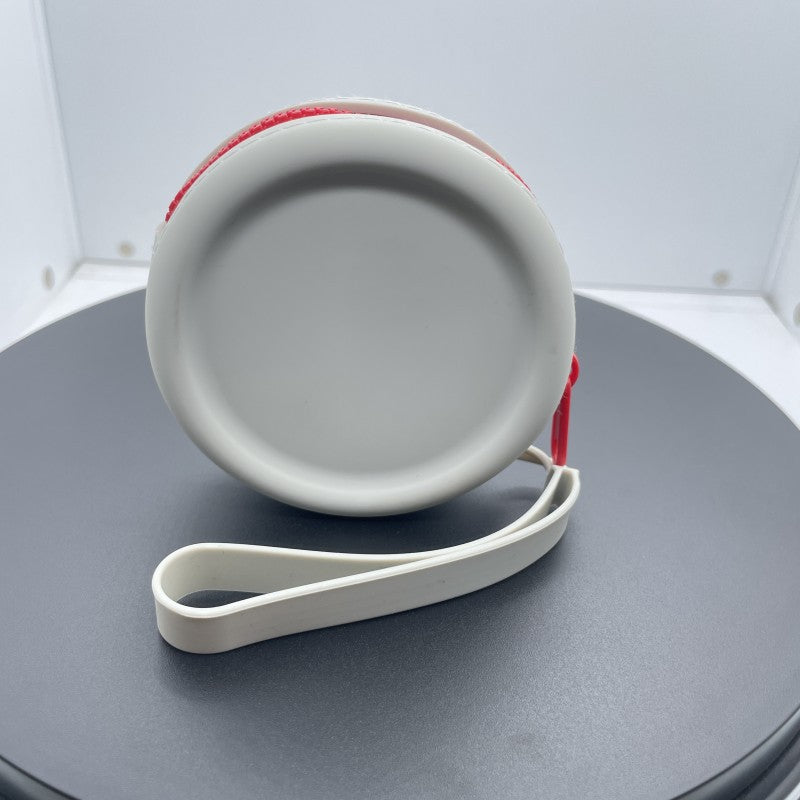 Silicone round coin purse earphone bag children's zipper small storage bag pet silicone dog food bag simple gift bag