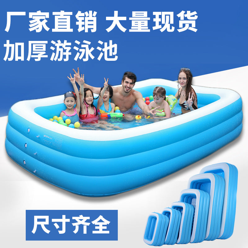 Spot inflatable swimming pool household baby bathing pool children inflatable play pool wholesale play inflatable pool