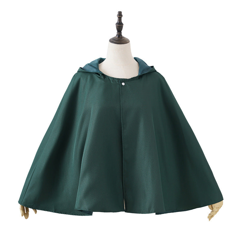 Attack on Titan cos suit Hulk Halloween cloak cape anime costume Survey Corps complete set