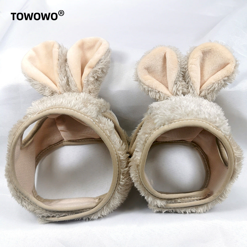 New Year Pet Christmas Hat Cat Cute Pet Head Clothing Supplies Transformed into Panda Small Dog and Cat Toy Headgear