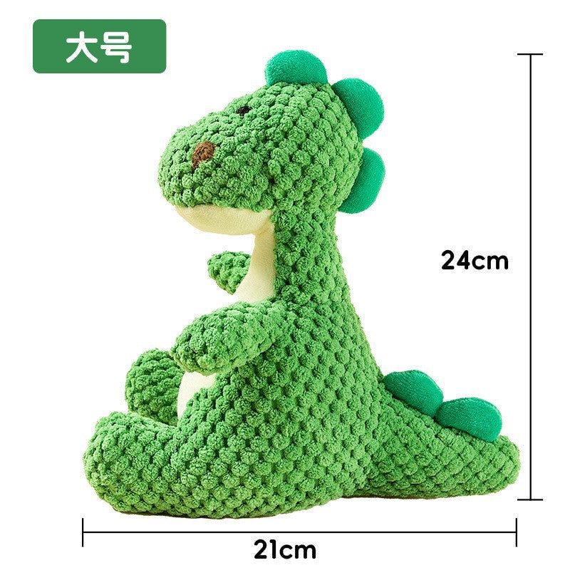 Dog plush sound frisbee toy interactive self-entertainment boredom grinding teeth resistant pet training Corgi Teddy