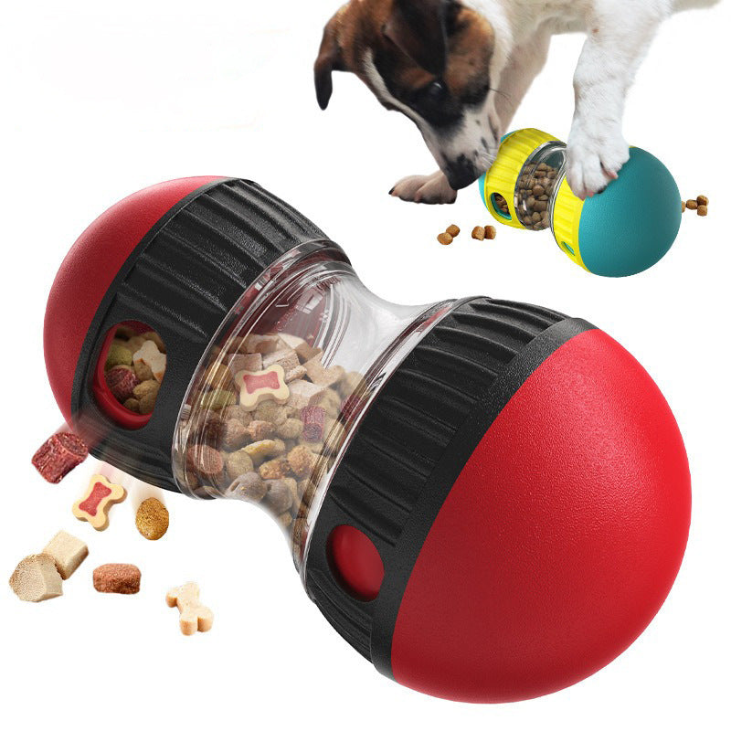Pet supplies hot sale Amazon rolling leaking food ball slow feeding training slow feeding dog toy leaking food pet toy
