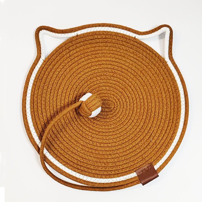 Rattan cat nest for all seasons, woven cat nest, Teddy dog nest, pet mat, toy ball, cat nest manufacturer wholesale