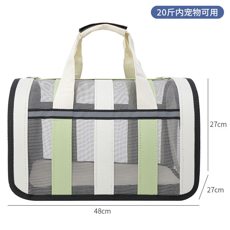 Wholesale cat bag convenient pet folding pet bag cat breathable space capsule single shoulder portable dog backpack