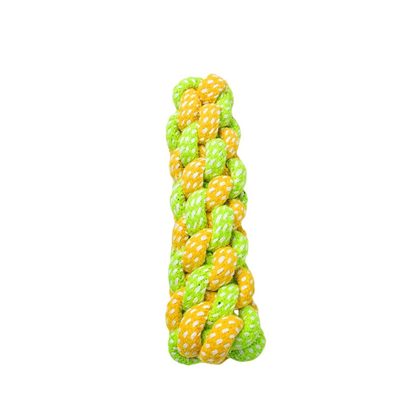 Manufacturers supply pet cotton rope toys dog toy set dog teeth cleaning cotton rope bite resistant dog rope toys