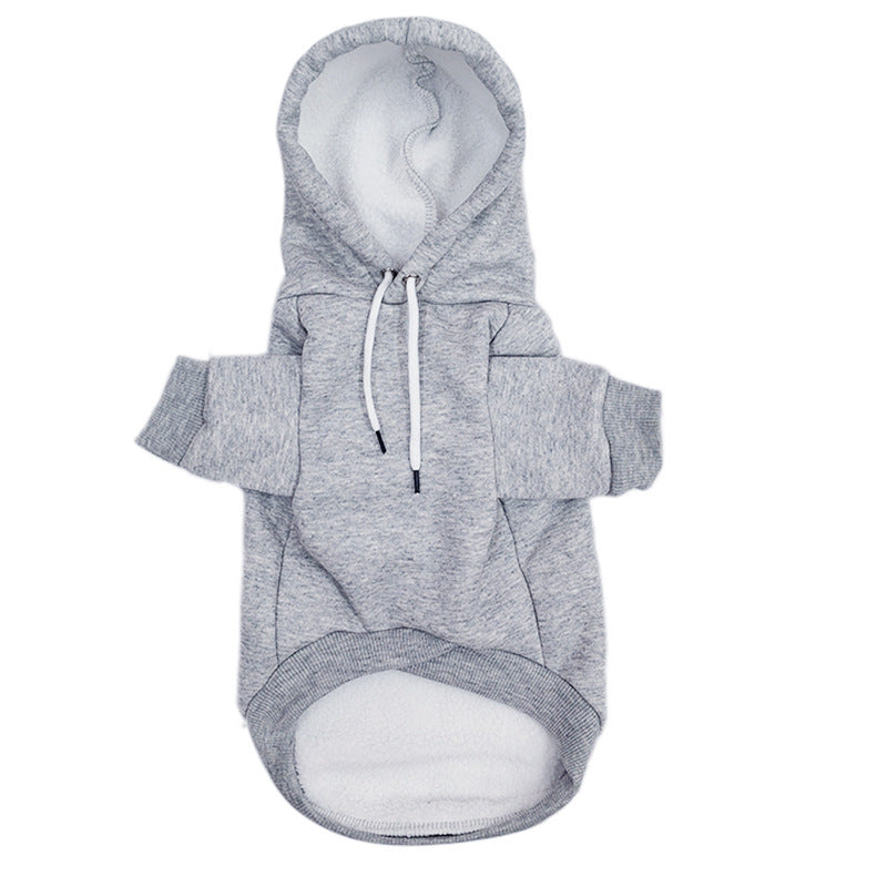 Cross-border wholesale pet hooded sweatshirt Bichon Frise dog clothes cotton small and medium-sized dogs autumn and winter new pet clothes