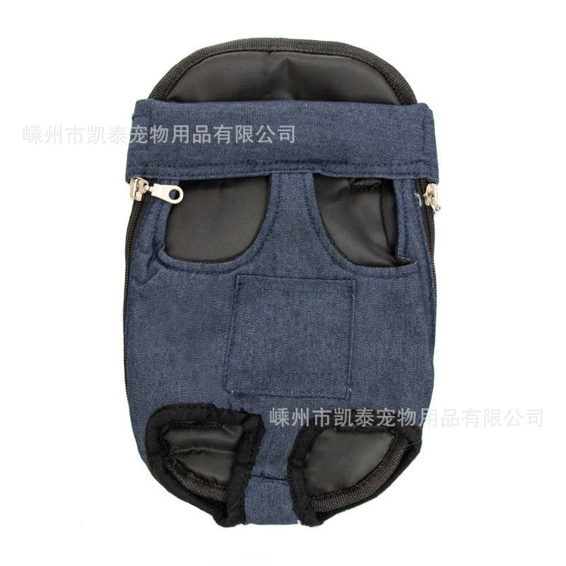 Factory direct sales pet chest bag for going out, comfortable and portable breathable dog bag and cat bag, pet shoulder bag