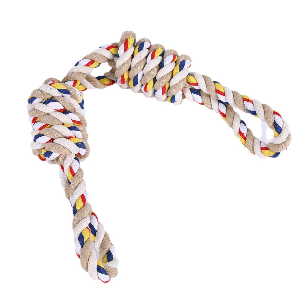 Pet Toy Dog Knot Toy Animal Shape Teeth Gnawing Rope Pomeranian Interactive Pull Tug of War Dog Toy