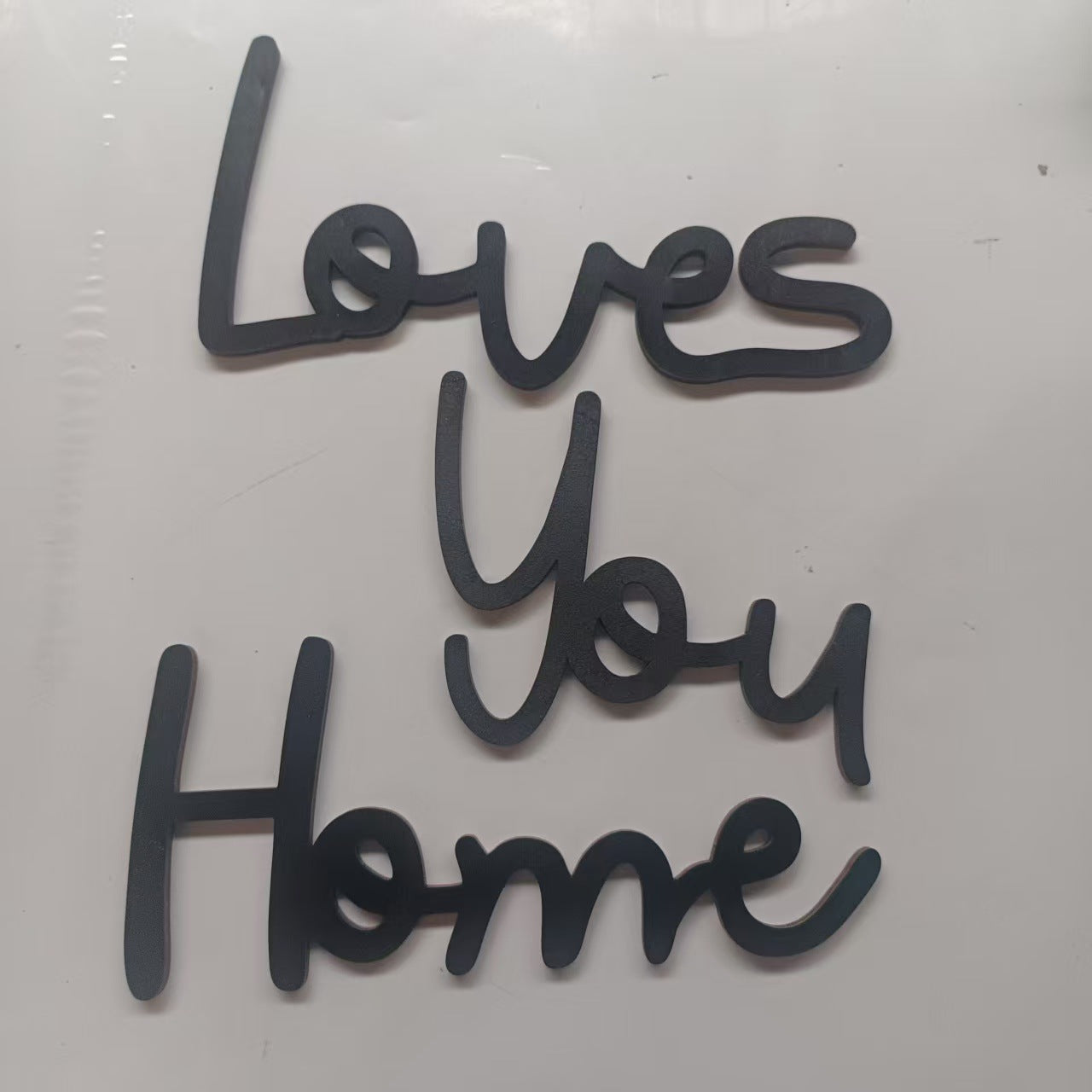 New wooden letter shape Father's Day, Halloween, Christmas atmosphere decoration combination ornaments wholesale