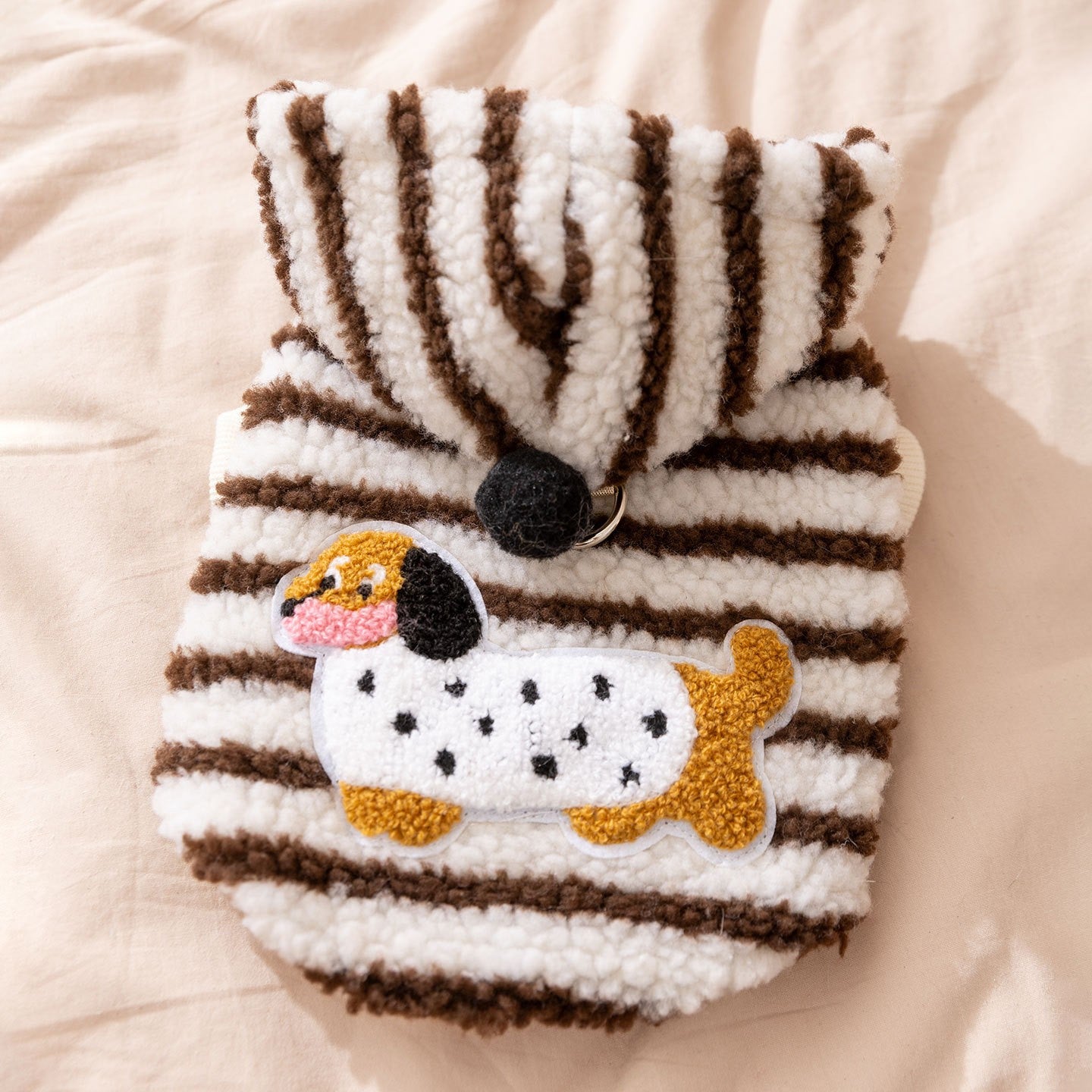 New autumn and winter Korean version dog cute cartoon small and medium-sized dog bear sweatshirt cat Teddy pet dog clothes