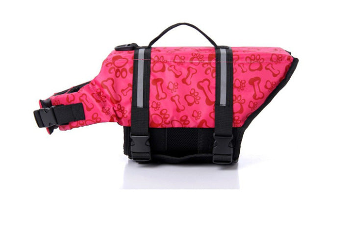 New European and American pet swimsuits, pet life jackets, Amazon hot-selling dog safety clothes, large dog swimming clothes