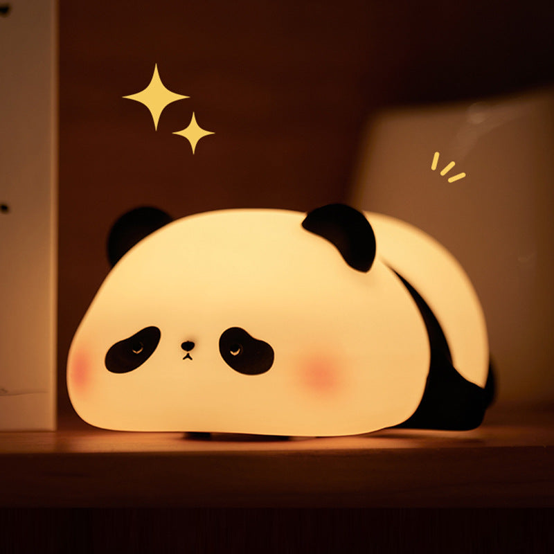 Cross-border cloud silicone night light pat light charging desk lamp baby special night light net celebrity bedside lamp ornaments