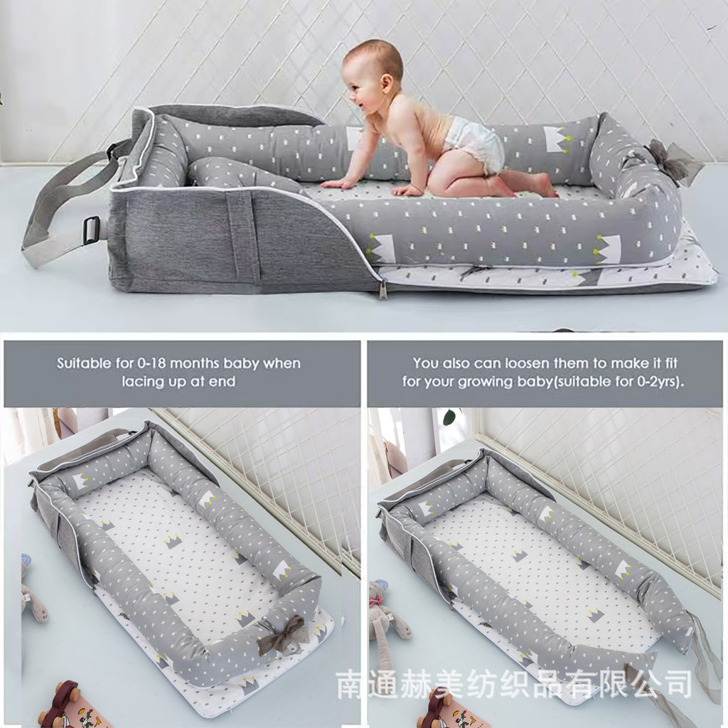 Hemei baby bed portable mommy hold baby nest isolation shoulder bag bed medium bed travel baby bed