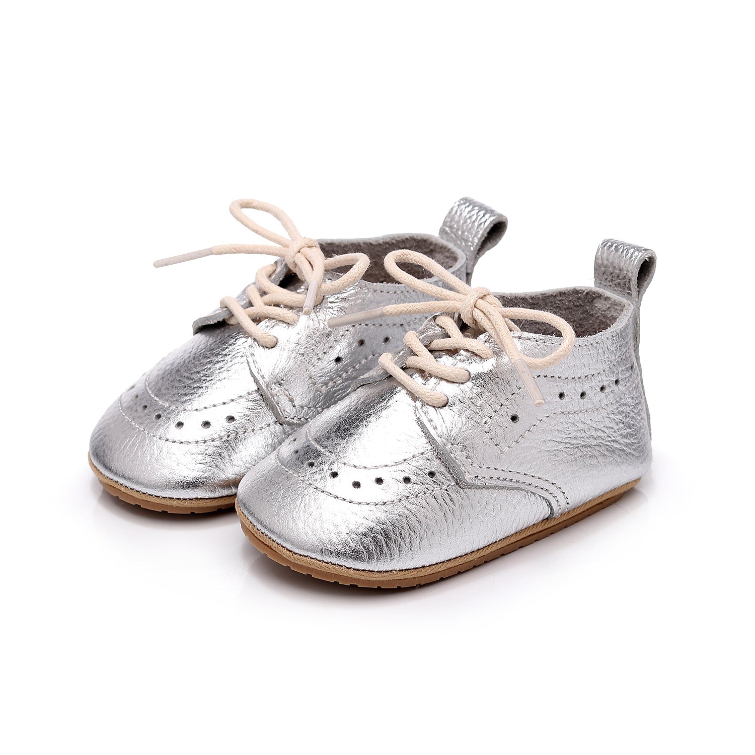 British style suede cowhide single shoes baby baby toddler shoes children's shoes 2022 one drop