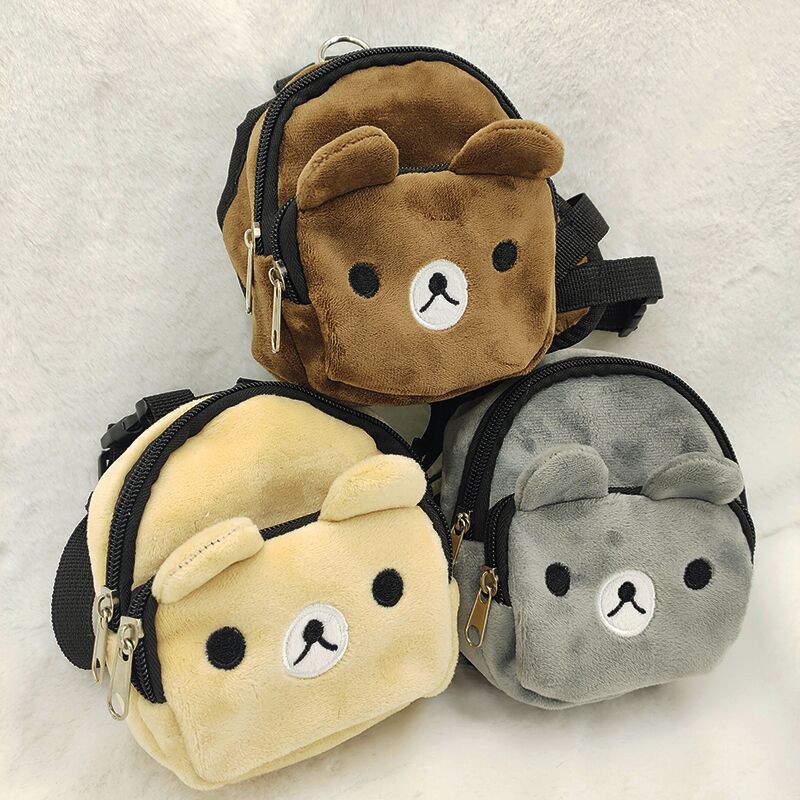 2021 Cross-border New Pet Dog Backpack Going Out Portable Backpack Teddy Dog Snack Bag Wholesale