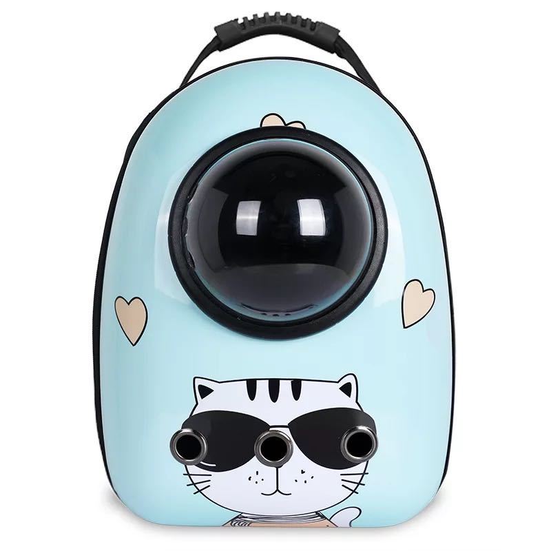 New style cat walking pet bag breathable portable backpack cat dog schoolbag large capacity lightweight space cat bag