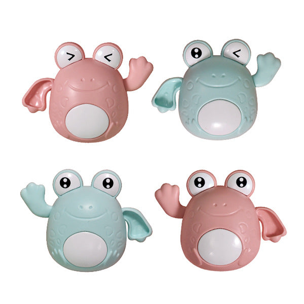 Douyin same baby water bath toys playing water turtle dolphin swimming little yellow duck summer bathroom children