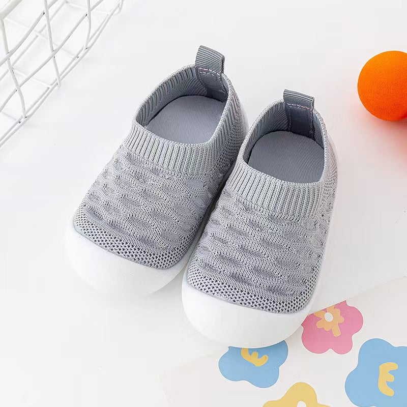 Spring and summer new breathable baby toddler shoes indoor non-slip baby front step shoes soft sole boys and girls children shoes wholesale