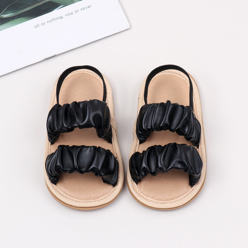 Baby sandals spring and summer infant soft bottom non-slip toddler shoes 0-2 years old breathable anti-drop shoes BXC4160