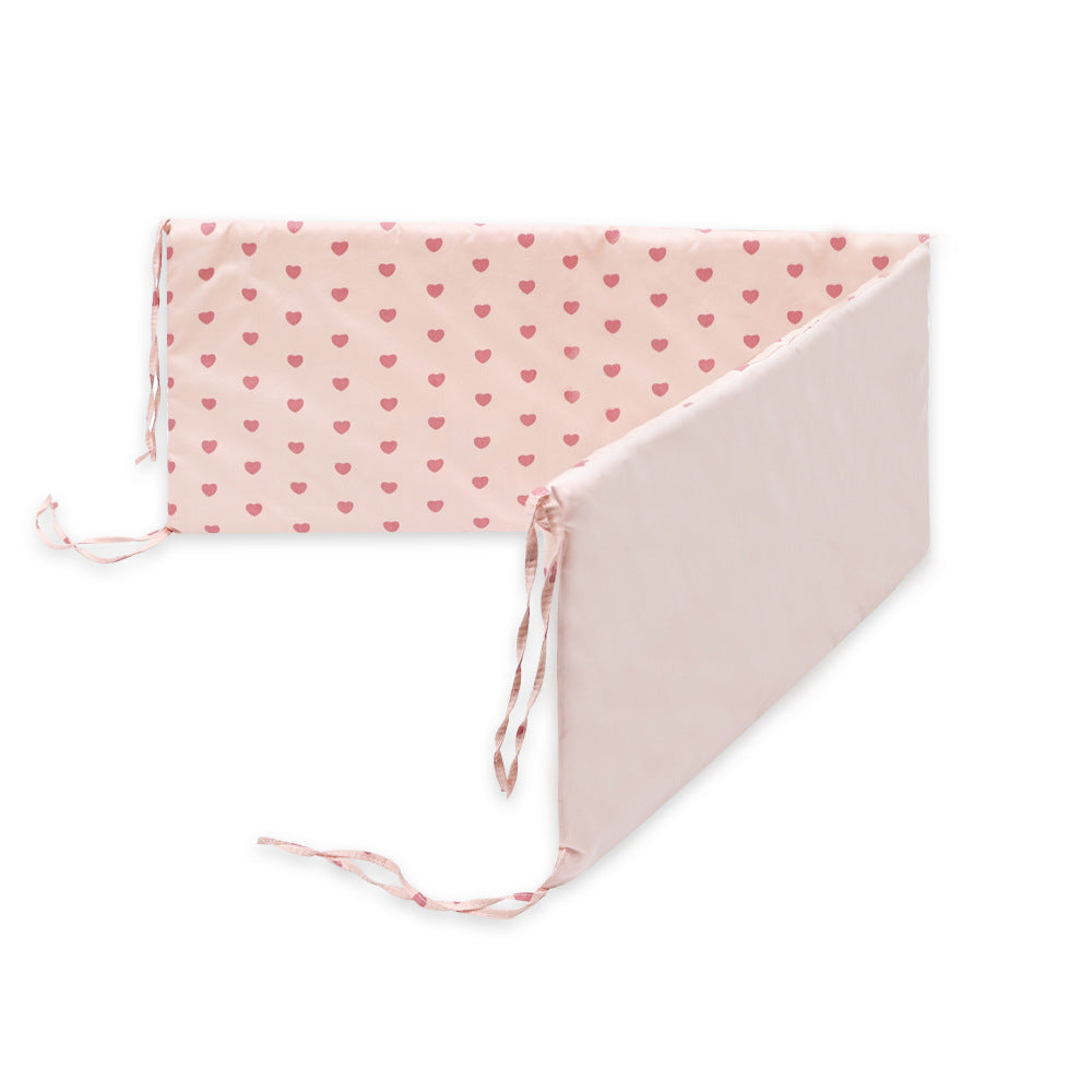 New cross-border hot sale baby crib guardrail toddler bed guardrail baby anti-collision printed pattern crib guardrail wholesale