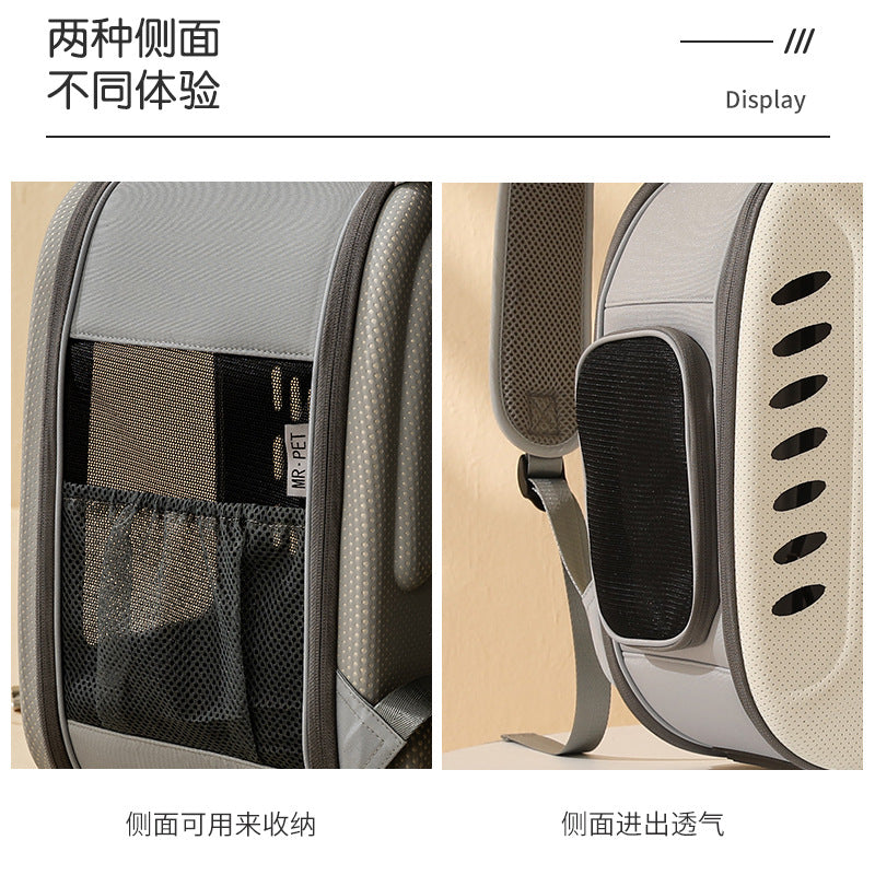 Cat Bag, Pet Bag, Portable Backpack for Going Out, Bus Depot, Cat Supplies, Pet Back Dog Bag, Large Capacity Wholesale