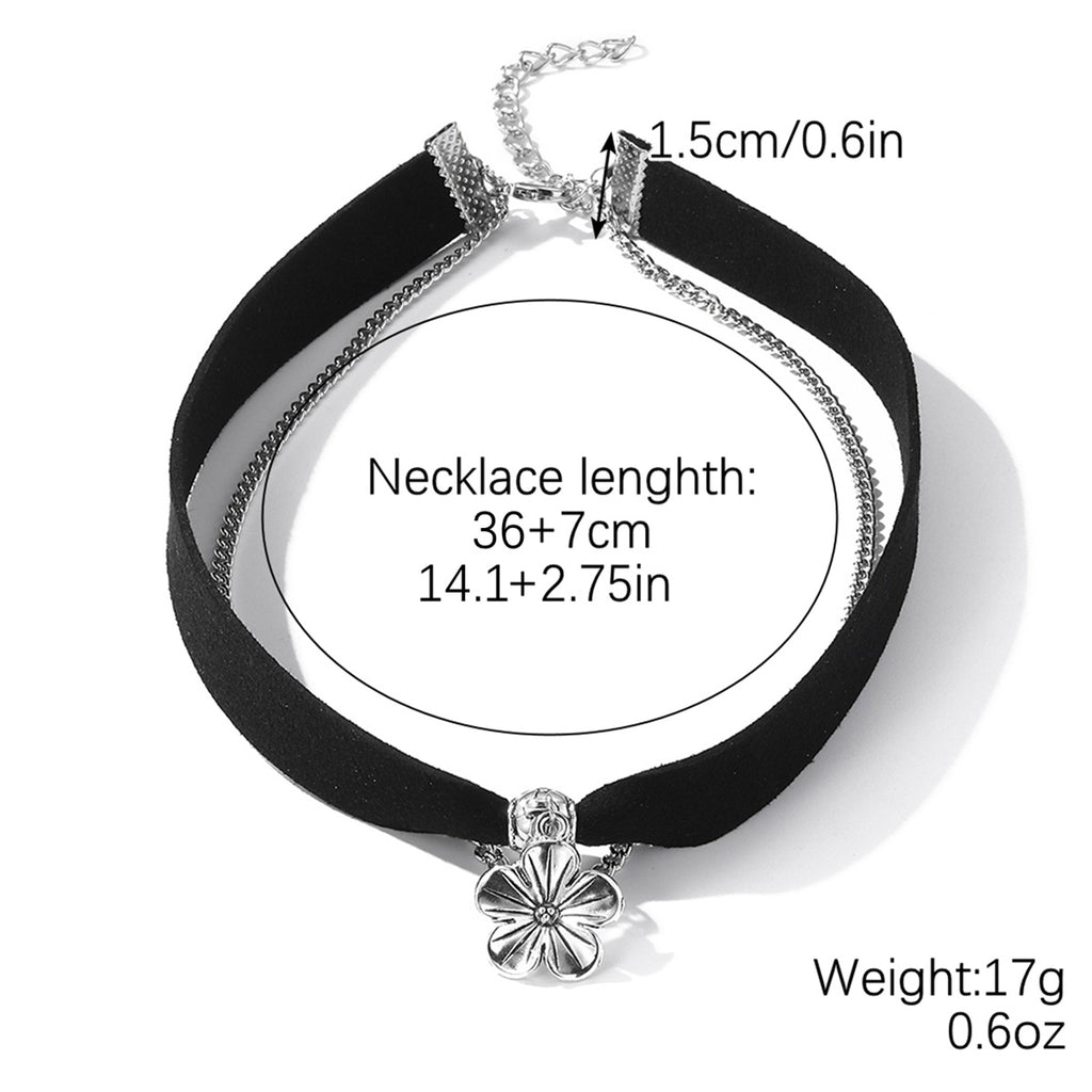 European and American Cross-Border Gothic Jewelry Halloween Jewelry Dark Bat Ghost Skeleton Pumpkin Spider Halloween Necklace