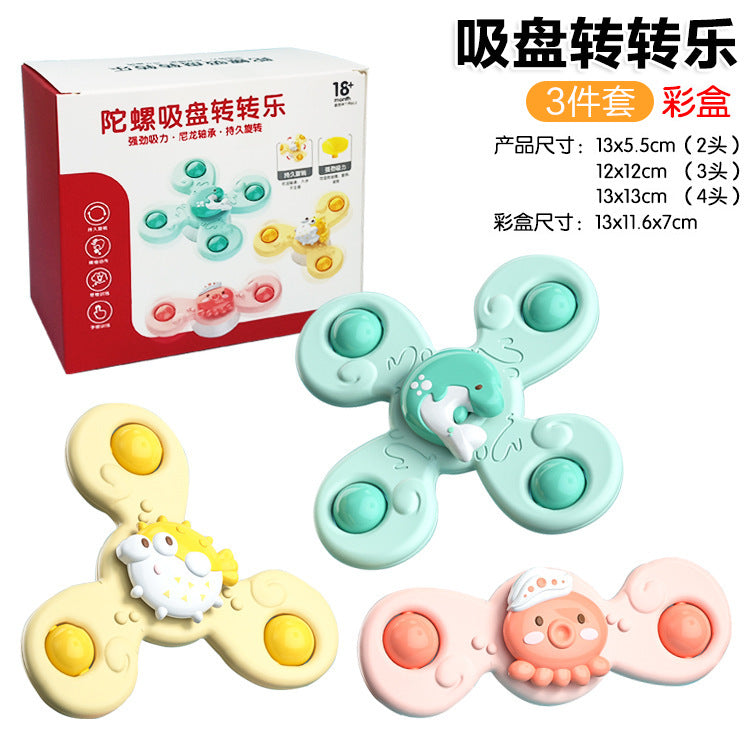 Collection of baby water toys, rotating water spray, sun shower, baby bathroom bath toys, swimming animals