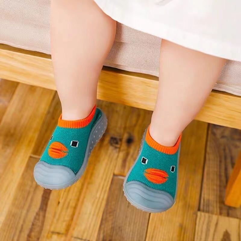 Baby Walker Sock Shoes - Ducks