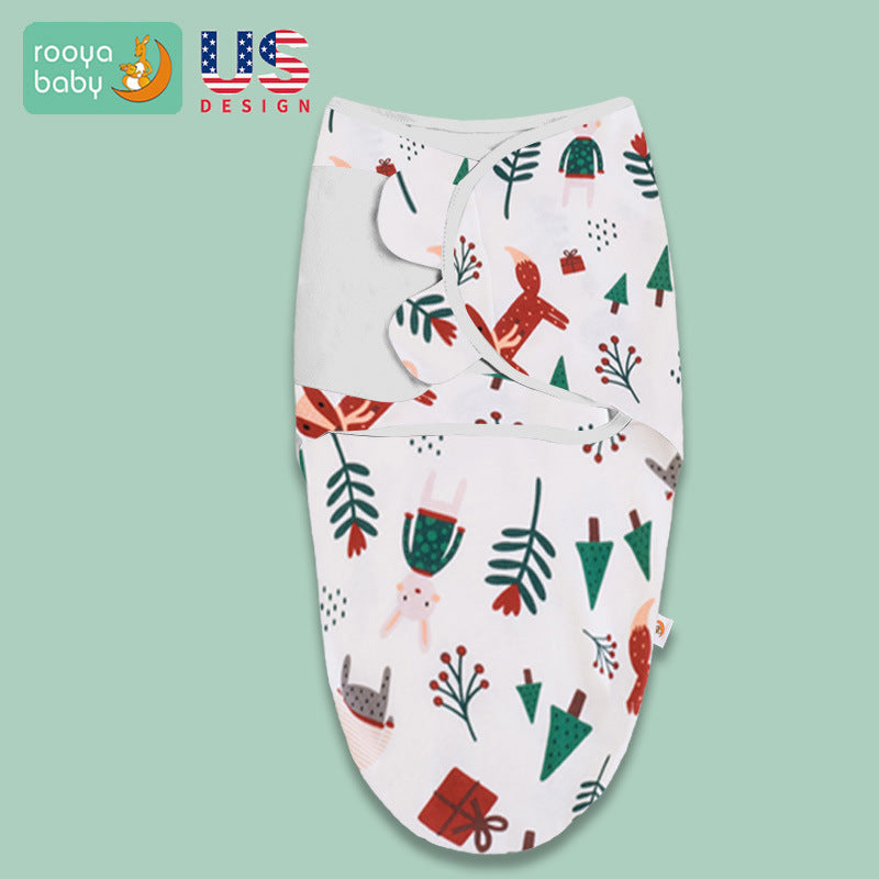 Sleeping bag baby summer pure cotton infant anti-kick is anti-shock baby sleeping bag bag newborn factory spot