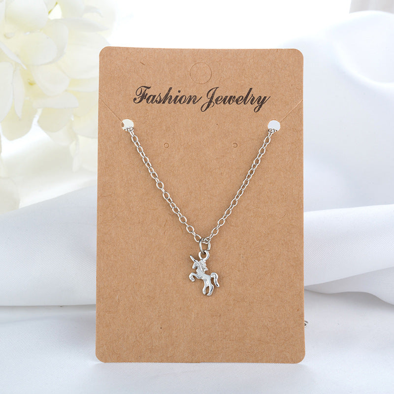 European and American luminous simple accessories, a variety of popular fashionable and versatile luminous hollow necklaces, women's Halloween accessories