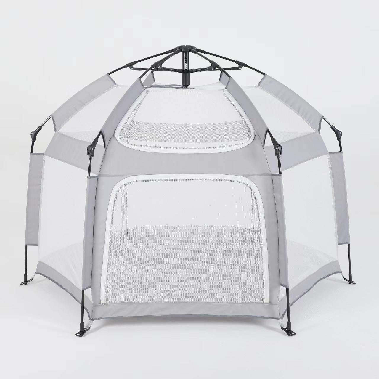 Quick-open baby crawling toddler protection fence children's home tent anti-bite portable outdoor playhouse