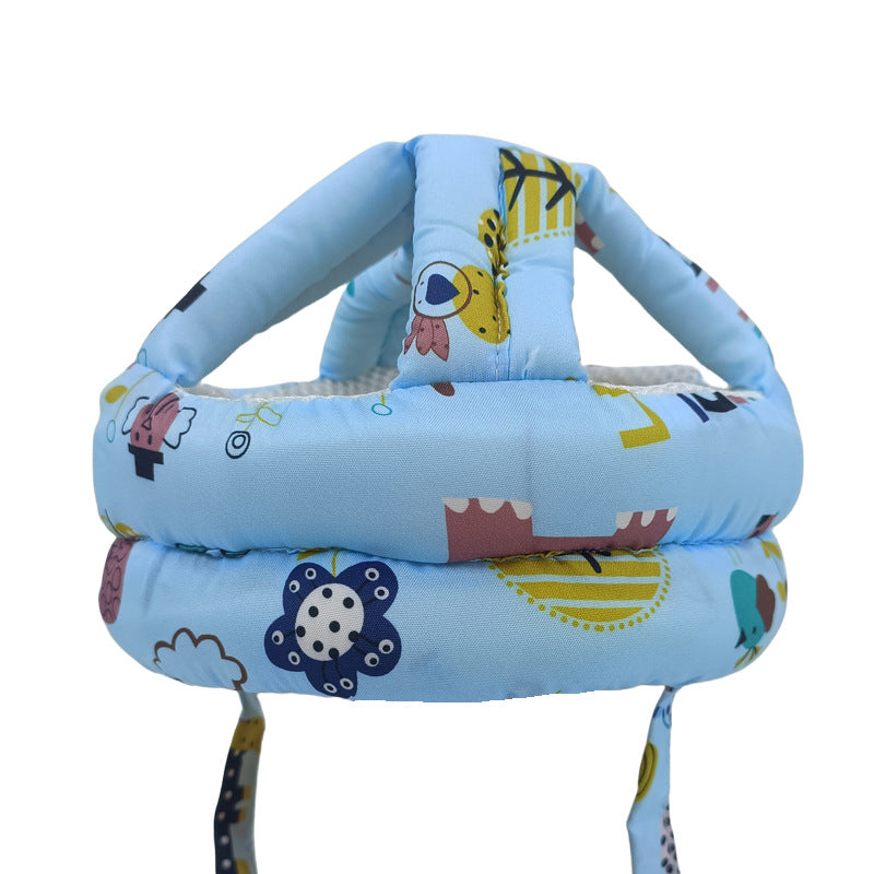 Baby learning to walk head protection anti-fall hat baby learning to walk head protection pad children's anti-collision pillow artifact summer breathable