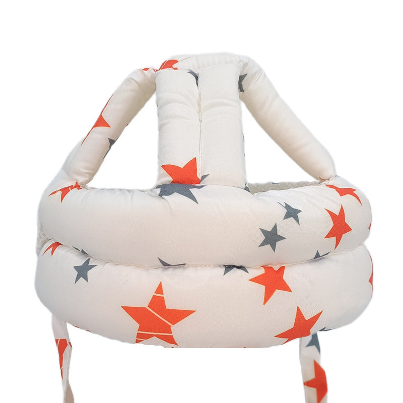 Baby learning to walk head protection anti-fall hat baby learning to walk head protection pad children's anti-collision pillow artifact summer breathable