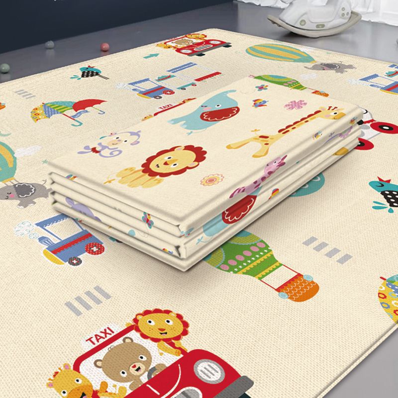 Huaying foldable baby crawling mat thickened baby living room home crawling mat children's foam floor mat with edging