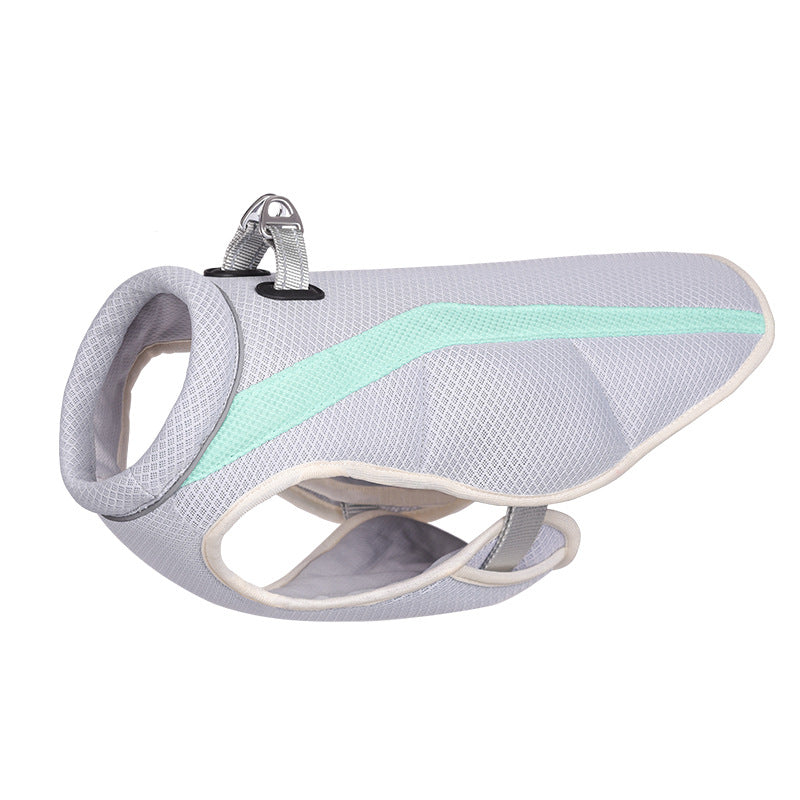 Breathable Cooling Pet Cooling Clothes Heatproof Vest Cooling Clothes Amazon Pet Clothing Heatproof Heat Dissipating Dog Clothes