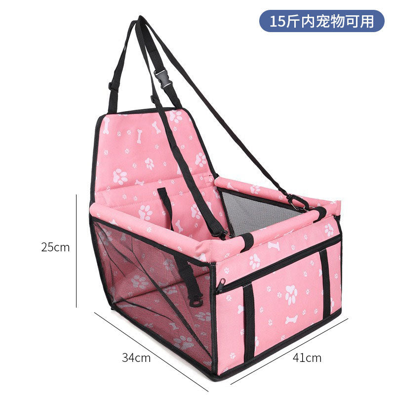 Spot pet bag portable breathable car cat bag hand-held foldable pet box multifunctional dog bag cross-border