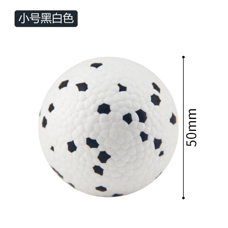 Eisenwell Explosive Ball High Elastic Lightweight Popcorn Ball Bite-resistant Teeth Grinding Pet Toy Dog Solid Toy Ball