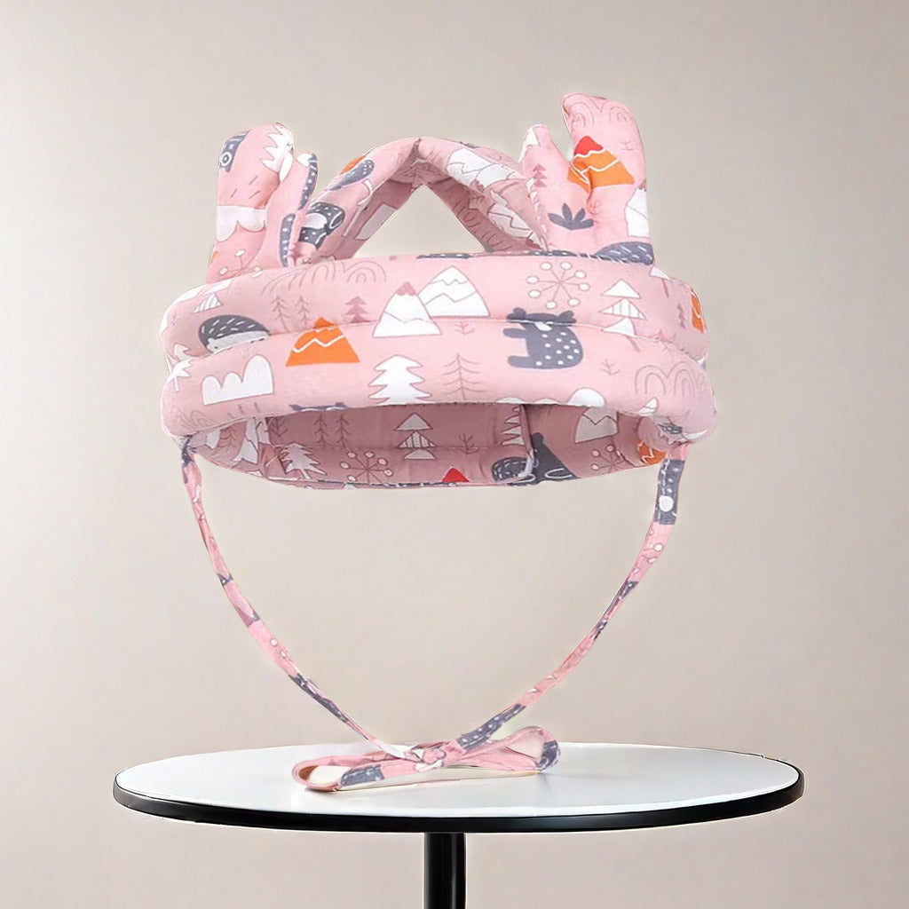 Baby learning to walk head protection anti-fall hat baby learning to walk head protection pad children's anti-collision pillow artifact summer breathable