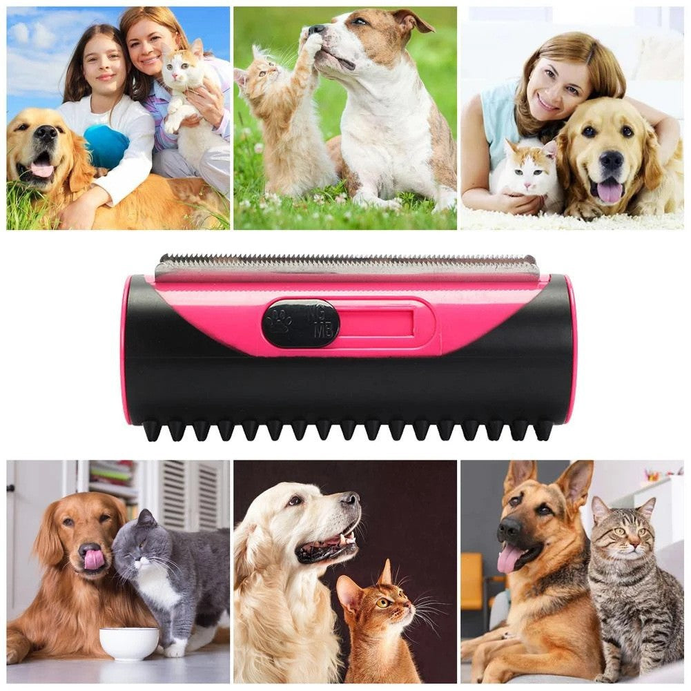Cross-border pet hair remover dog brush cat brush cleaning brush cat hair sofa carpet cleaning brush pet hair removal brush spot
