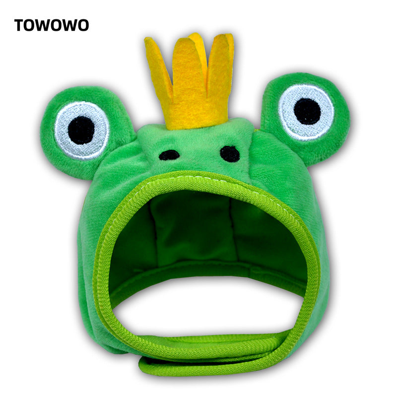 New Year Pet Christmas Hat Cat Cute Pet Head Clothing Supplies Transformed into Panda Small Dog and Cat Toy Headgear