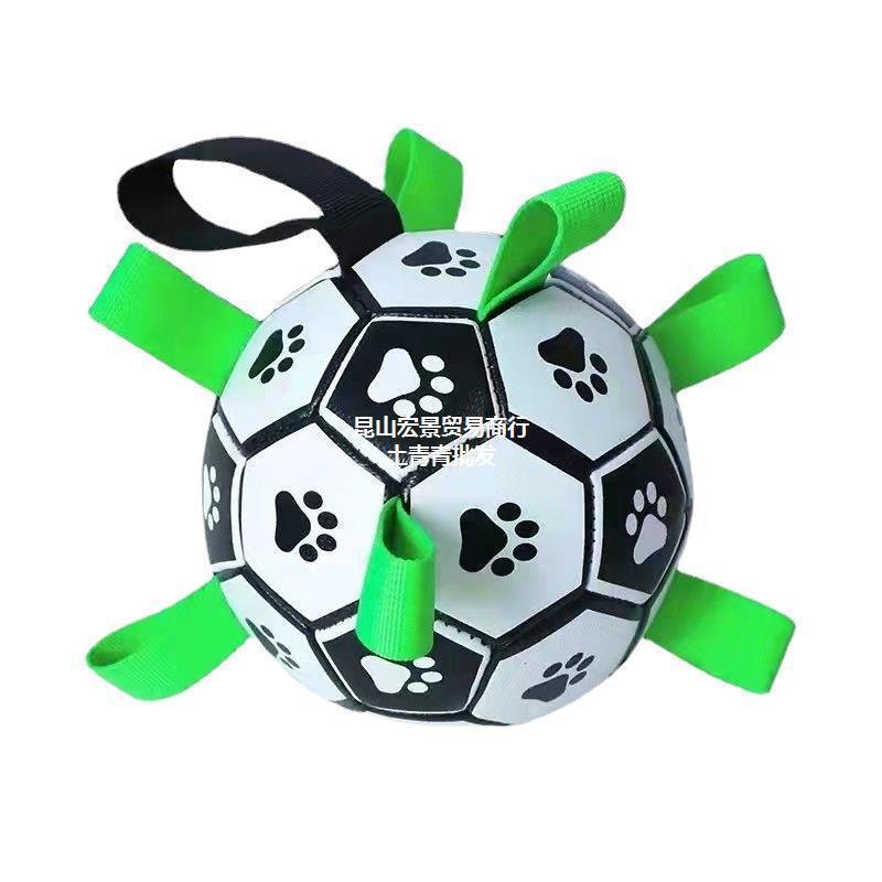 Dog football toy ball bouncy ball interactive ball training small and medium pet ball to relieve boredom wholesale manufacturer