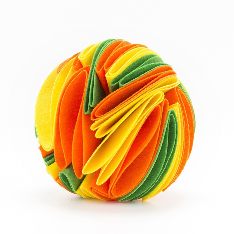Second generation sniffing pad dog sniffing ball toy dog snuffle ball pet foldable sniffing ball
