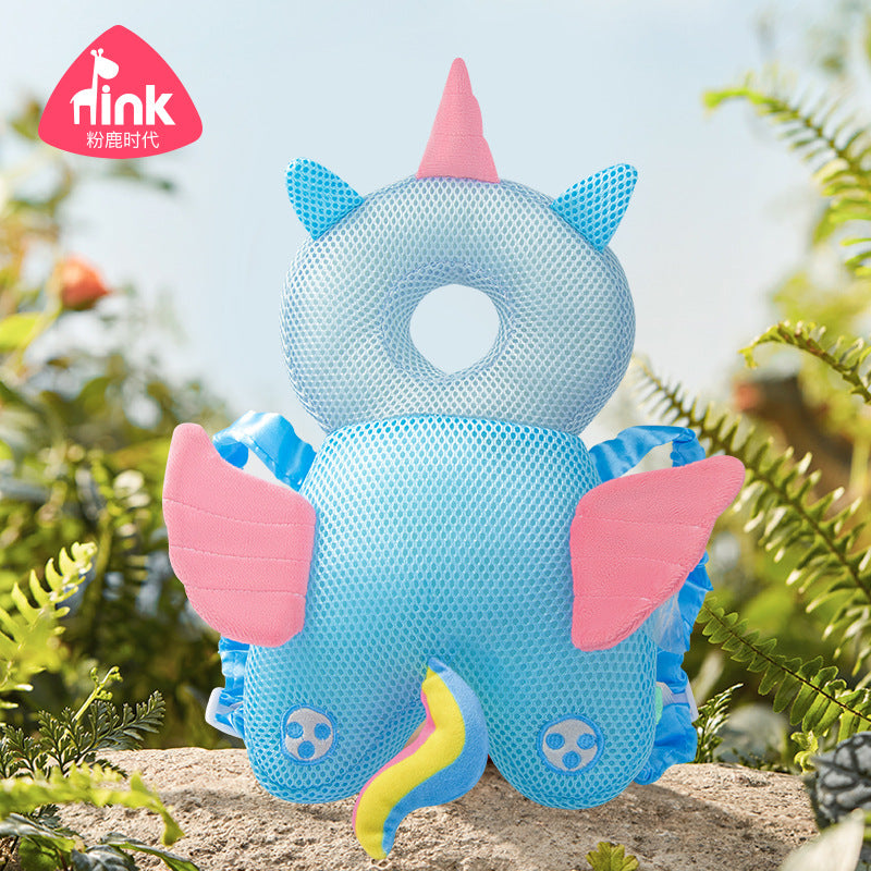New spot children's anti-fall pillow baby toddler head pillow baby breathable pillow learn to walk head protection pad