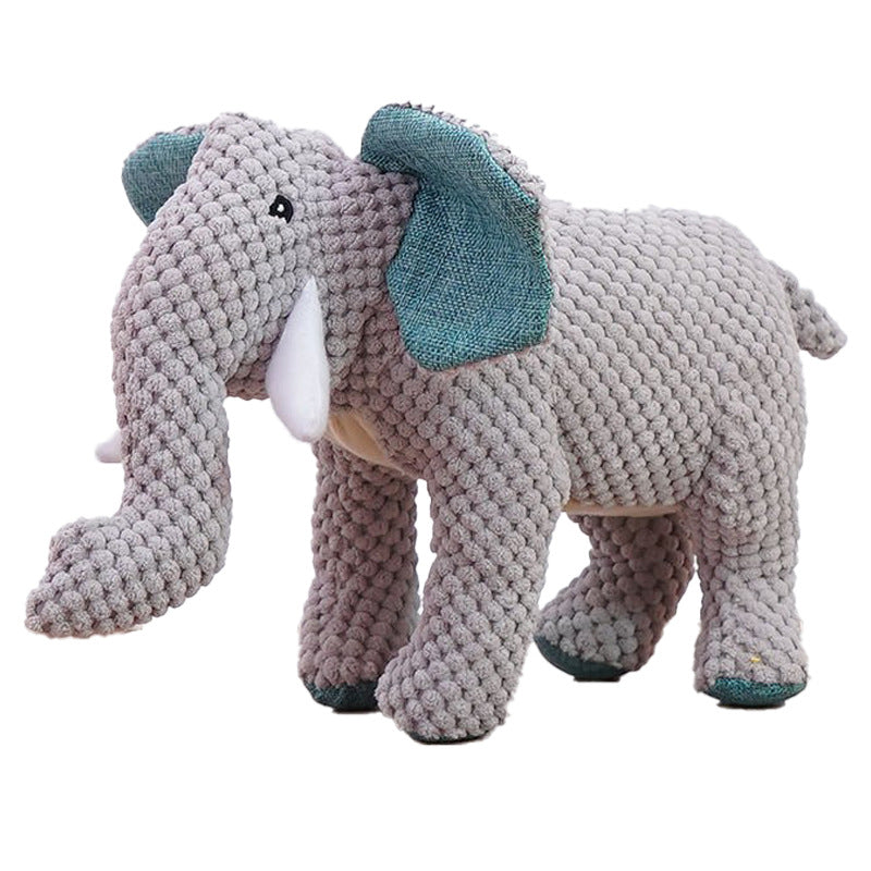 Amazon hot selling pineapple plush dog toy sound grinding corgi small dog pet toy supplies wholesale