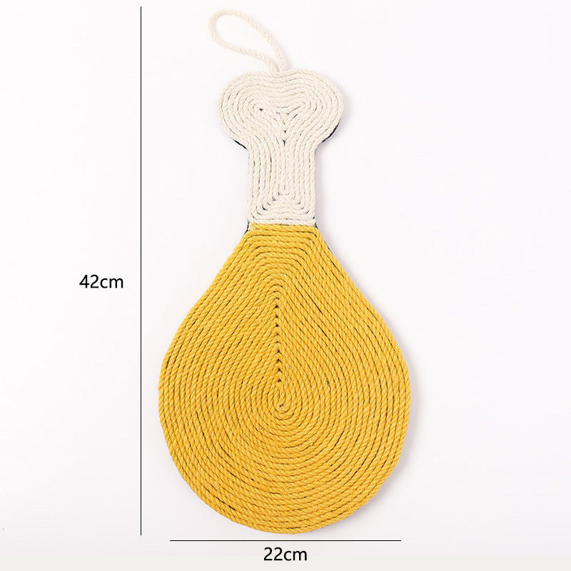 Avocado Cat Scratching Board Sofa Anti-scratch Wear-resistant Claw Device Cat Toy Pet Supplies Cactus Cat Scratching Mat Sisal